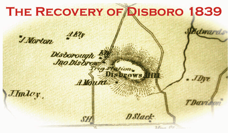DVD cover for Recovery of Disboro 1839